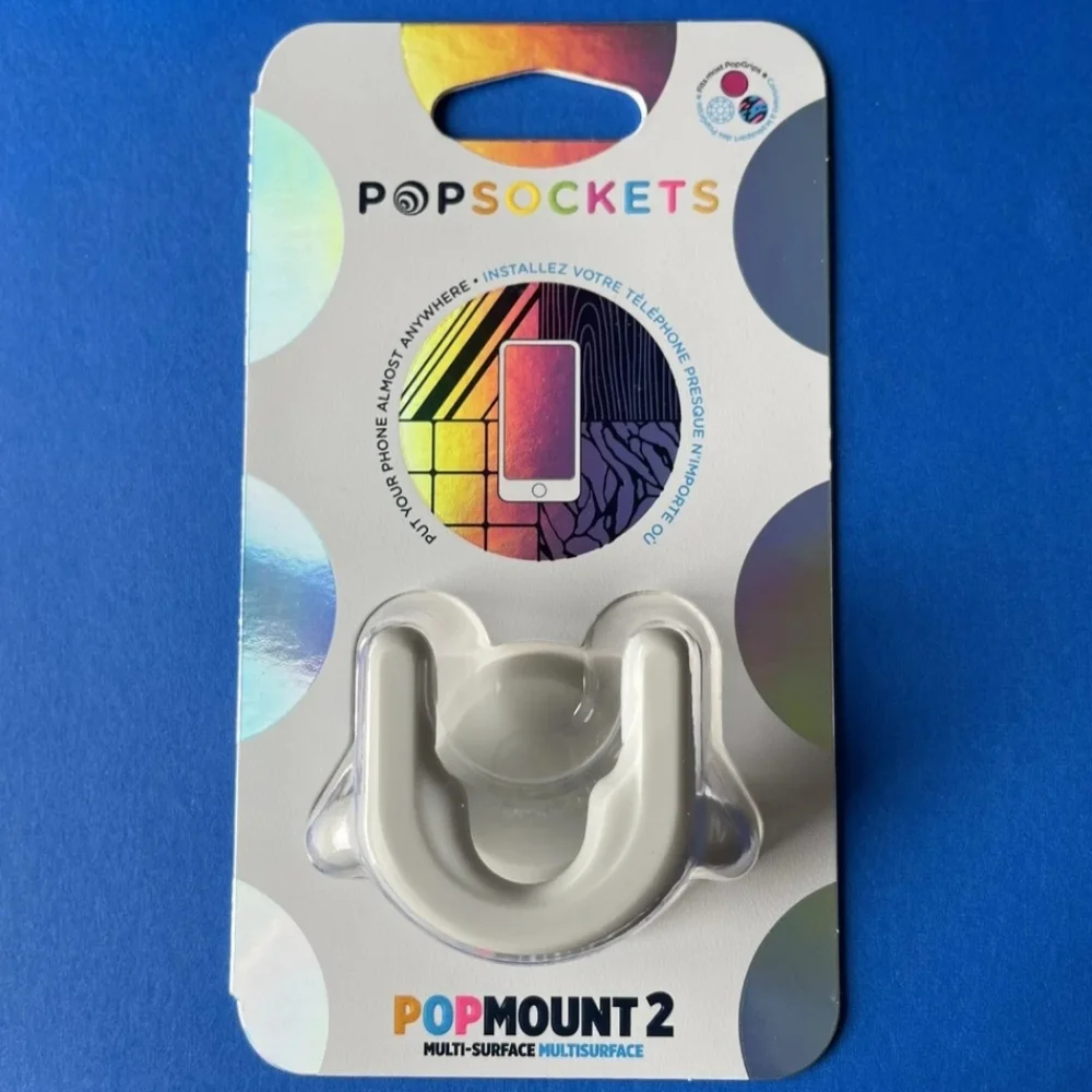 Popsocket - White Multi-Surface Popmount 2
